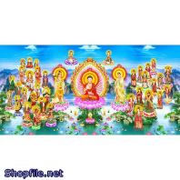 Hình Phật Tây Phương Tiếp Dẫn